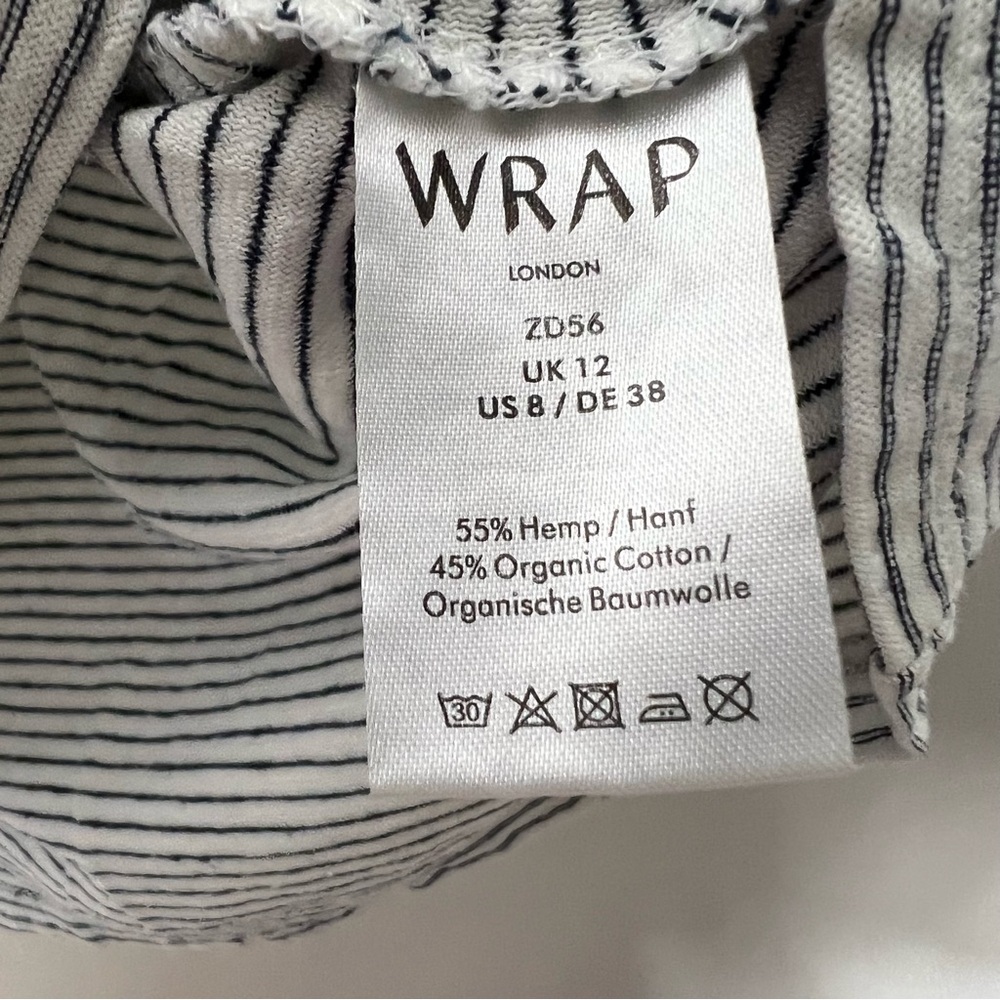 Madewell Women's Striped Gray Top - Picture 5 of 7